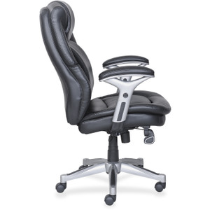 Lorell Executive Chair, Adj Arms, 27-3/4"x29-3/4"x46-1/4", Black (LLR47920) View Product Image