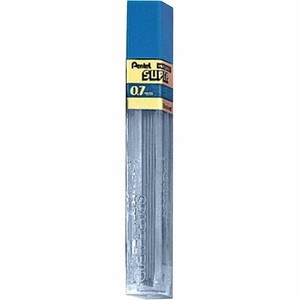 Pentel Super Hi-Polymer Leads - 0.7 mm , Medium Point - 2H - PEN502H