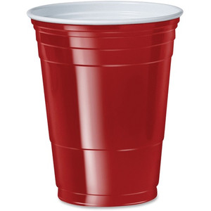 Solo Cup 16 oz. Plastic Cold Party Cups (SCCP16RCT) Product Image 