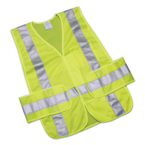 AbilityOne 8415015984875, SKILCRAFT Safety Vest-Class 2 ANSI 107 2010 Compliant, One Size Fits All, Lime/Silver AbilityOne 8415015984875, SKILCRAFT Safety Vest-Class 2 ANSI 107 2010 Compliant, One Size Fits All, Lime/Silver