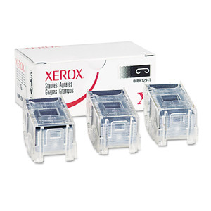 Xerox 008R12941 Finisher Staples, 5,000 Staples/Cartridge, 3 Cartridges/Box (XER008R12941) View Product Image