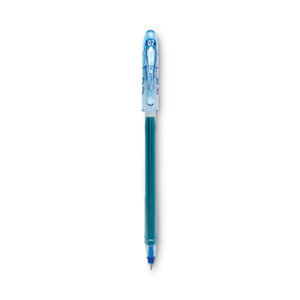 Pilot Neo-Gel Gel Pen, Stick, Fine 0.7 mm, Blue Ink, Translucent Blue Barrel, Dozen