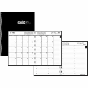 House of Doolittle Recycled Daily/Monthly 24/7 Appointment Planner - Julian Dates - Daily, Monthly - 12 Month - January 2026 to December 2026 - Hourly