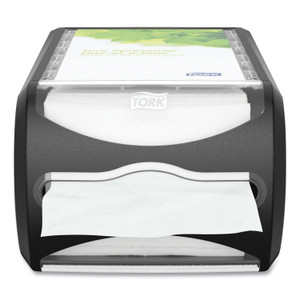 Tork Xpressnap Counter Napkin Dispenser, 7.5 x 12.1 x 5.7, Black