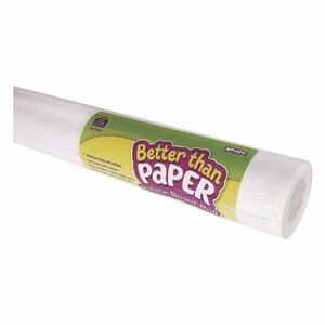 Teacher Created Resources Better Than Paper Bulletin Board Roll, 4 ft x 12 ft, White