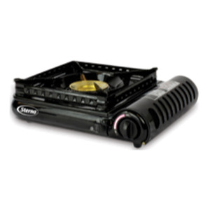 Sterno Butane Stoves, 15,000 BTU, Piezoelectric Ignition, 13 x 11 x 3.75