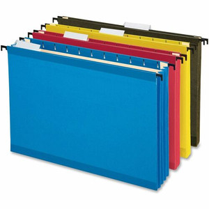 Pendaflex SureHook Legal Recycled Hanging Folder - 3 1/2" Folder Capacity - 8 1/2" x 14" - 3 1/2" Expansion - 11 pt. - Poly