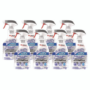 Fantastik MAX MAX Oven and Grill Cleaner, 32 oz Bottle, 8/Carton