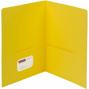 Smead Letter Recycled Pocket Folder - 1/2" Folder Capacity - 8 1/2" x 11" - 2 Pocket(s) - 11 pt. - Leatherette - (SMD87862)