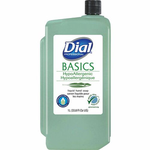 Dial Basics Liquid Hand Soap - 1.06 quart - Hand, Healthcare, School, Office, Restaurant, Daycare - Green