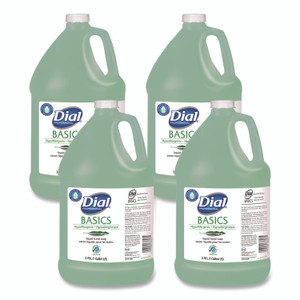 Dial Professional Basics MP Free Liquid Hand Soap Refill, Honeysuckle Scent, 3.78 L, 4/Carton