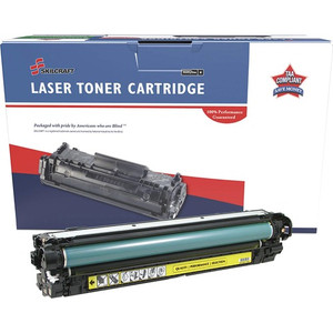 AbilityOne - Toner Cartridge, LaserJet, Remanufactured, HP 650A Series, Yellow, Page Yield 15000 - (7510-01-696-1583) (7510016961583)
