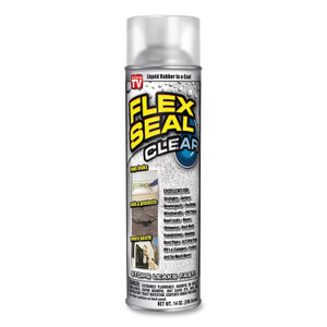 Flex Seal Liquid Rubber Sealant Coating Spray, 14 oz Spray, Clear (FSGFSCL20)