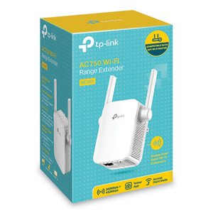 TP-Link RE205 AC750 Wi-Fi Range Extender, 1 Port, Dual-Band 2.4 GHz/5 GHz (TPLRE205)