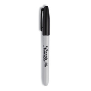 Sharpie Fine Tip Permanent Marker, Canister, Black, 36/Pack (SAN35010)