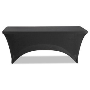 Iceberg iGear Fabric Table Cover, Polyester/Spandex, 30" x 72", Black (ICE16521) View Product Image