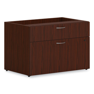 HON Mod Low Personal Credenza, 30w x 20d x 21h, Traditional Mahogany (HONLCL3020BFLT1) View Product Image