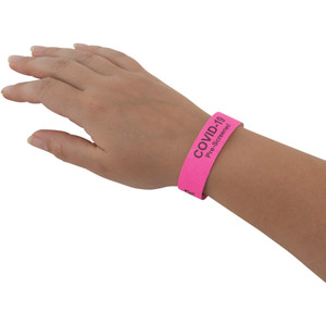 Advantus COVID Prescreened Visitor Wristbands (AVT76099) View Product Image