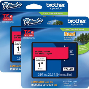 Brother P-Touch Tze Laminated Tape Cartridges (BRTTZE451BD) View Product Image