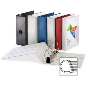 Business Source Easy Open Nonstick D-Ring View Binder (BSN26975) View Product Image