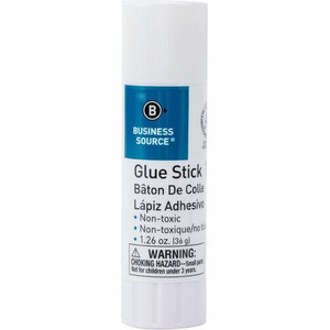 Business Source Glue Stick - 1.26 oz - White - (BSN15788)