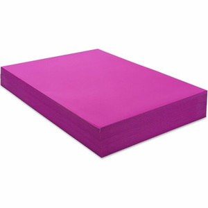 Business Source Letter Pocket Folder - 8 1/2" x 11" - 100 Sheets Capacity - 2 Internal Pocket(s) - Card Paper - Purple