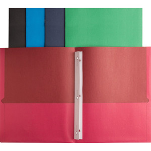 Business Source Letter Recycled Pocket Folder (BSN78509) View Product Image