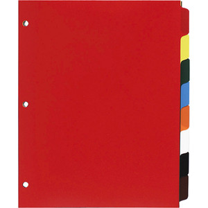 Business Source Plain Tab Color Polyethylene Index Dividers (BSN01810) View Product Image