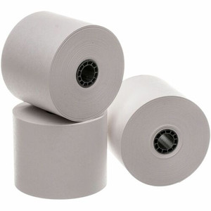 Business Source Single-ply 150' Adding Machine Rolls - 2 1/4" x 150 ft - 13.80 lb Basis Weight - Sustainable Forestry Initiative (SFI) - White