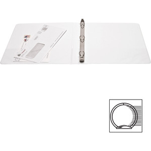 Business Source Round-ring View Binder (BSN09951) View Product Image