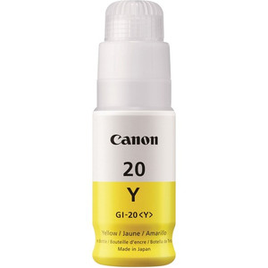 Canon GI-20 MegaTank Ink - Inkjet - Yellow