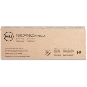 Dell Original Laser Toner Cartridge - Black - 1 Each - (DLLW8D60)