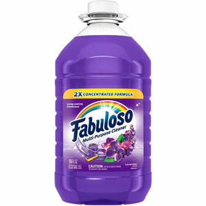 Fabuloso Multi-Purpose Cleaner - For Multipurpose - 169 fl oz (5.3 quart) - Lavender Scent - Recommended For: Grease Remover, Soil Remover - Residue-free, pH Neutral, Child Safety Cap