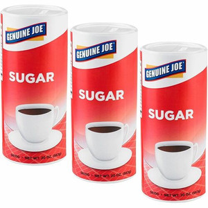 Genuine Joe Sugar - 20 oz (567 g) - Natural Sweetener
