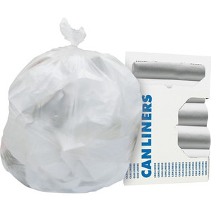 Heritage Value Line Can Liners - 60 gal Capacity - 58" Length x 38" Width x 0.47 mil (12 Micron) Thickness - High Density - Natural - High-density Polyethylene (HDPE)