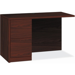 HON 10500 H105908L Return - 29.5" Height x 42" Width x 24" Depth - 2 x File Drawer(s) - Finish: Mahogany