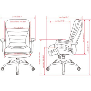 Lorell Executive Chair (LLR62624) View Product Image