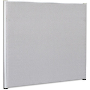 Lorell Panel System Partition Fabric Panel - 72.5" Width x 60" Height - Steel Frame - Gray