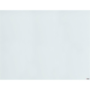 Lorell Magnetic Dry-Erase Glass Board - 46.5" (3.9 ft) Width x 36" (3 ft) Height - White Glass Surface - Rectangle - Magnetic - Stain Resistant, Ghost Resistant, Smooth Writing