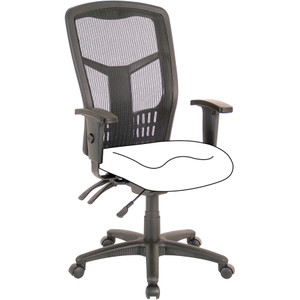 Lorell High Back Chair Frame (LLR86210) View Product Image