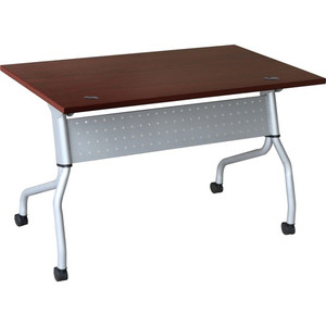 Lorell Flip Top Training Table - Rectangle Top - Four Leg Base - 4 Legs - 23.60" Table Top Width x 48" Table Top Depth - 29.50" Height x 47.25" Width x 23.63" Depth - (LLR60722)
