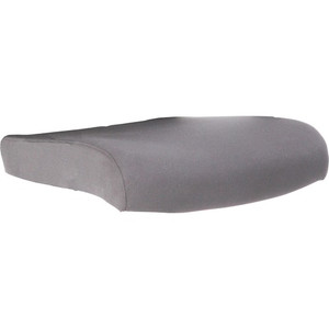 Lorell Removable Mesh Seat Cover - 19" Length x 19" Width - Polyester Mesh - Light Gray