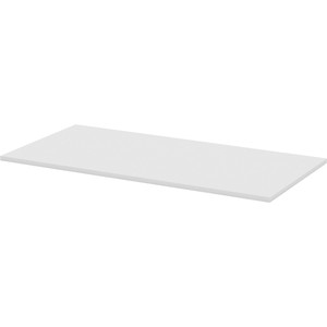 Lorell Training Tabletop - White Rectangle Top - 60" Table Top Length x 30" Table Top Width x 1" Table Top Thickness - Assembly Required - Particleboard, Melamine Top Material