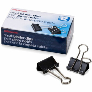 CLIP;BINDER;SMALL;12PC