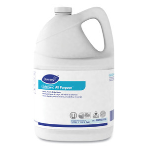 Diversey Soft Care All Purpose Liquid, Gentle Floral, 1 gal Bottle, 4/Carton (DVO100920026) View Product Image