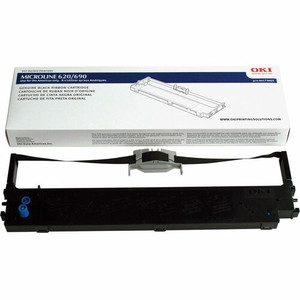 Oki Dot Matrix Ribbon Cartridge - Black - 1 Each - (OKI44173403)