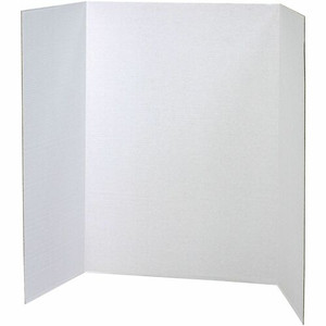 Pacon Presentation Boards - 28" Board Height x 40" Board Width - White Surface