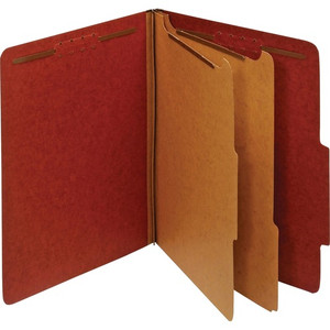 Pendaflex 2/5 Tab Cut Letter Recycled Classification Folder (PFX24075R) Product Image 