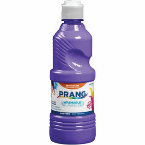 Prang Washable Tempera Paint - 1 Color(s) - Violet - 16 fl oz - Washable