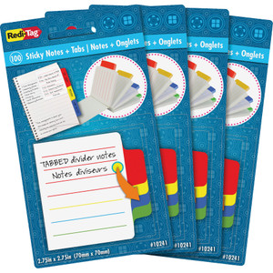 Redi-Tag Tabbed Divider Notes (RTG10246) View Product Image